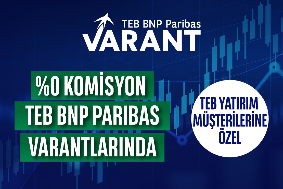 TEB BNP PARIBAS Varant Komisyonsuz İşlem Kampanyası